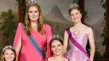 Amalia de Países Bajos, Elisabeth de Bélgica e Ingrid de Noruega. Foto: Instagram.