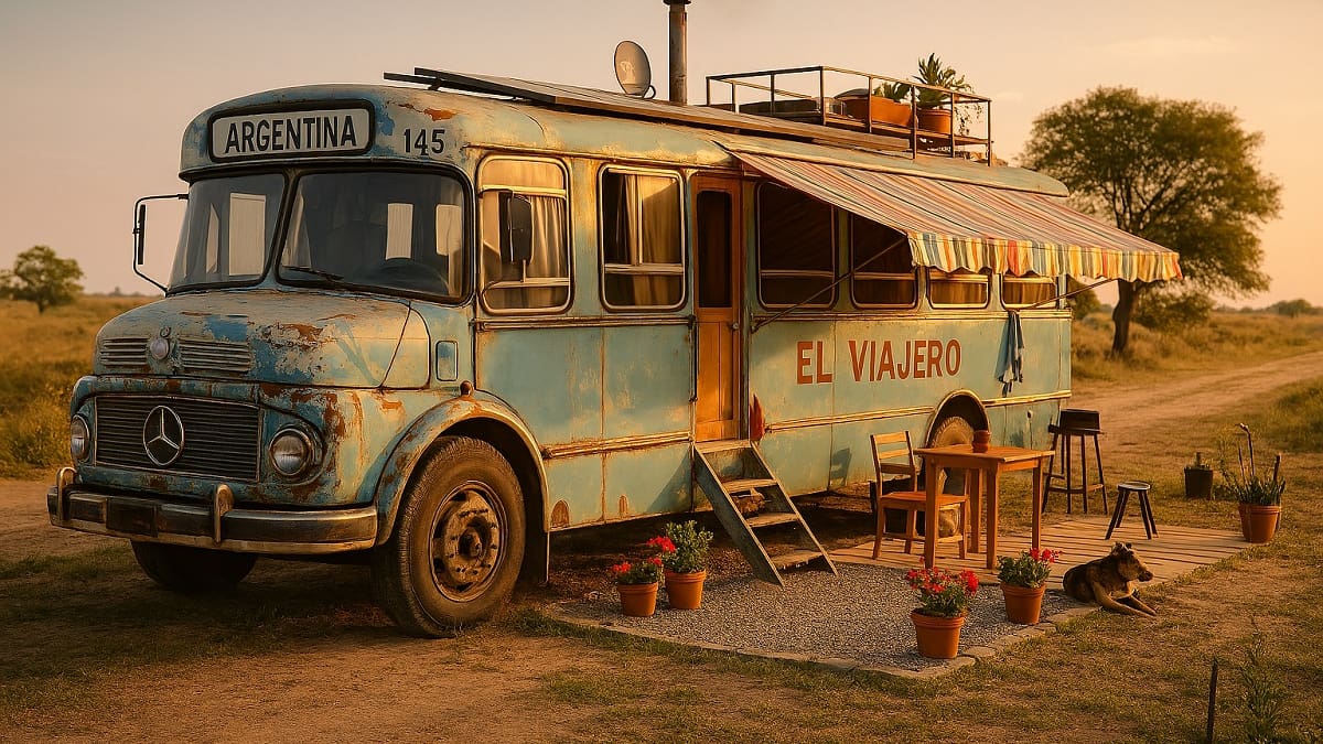 De chatarra a hogar: cómo son los colectivos reciclados se convierten en casas sustentables.