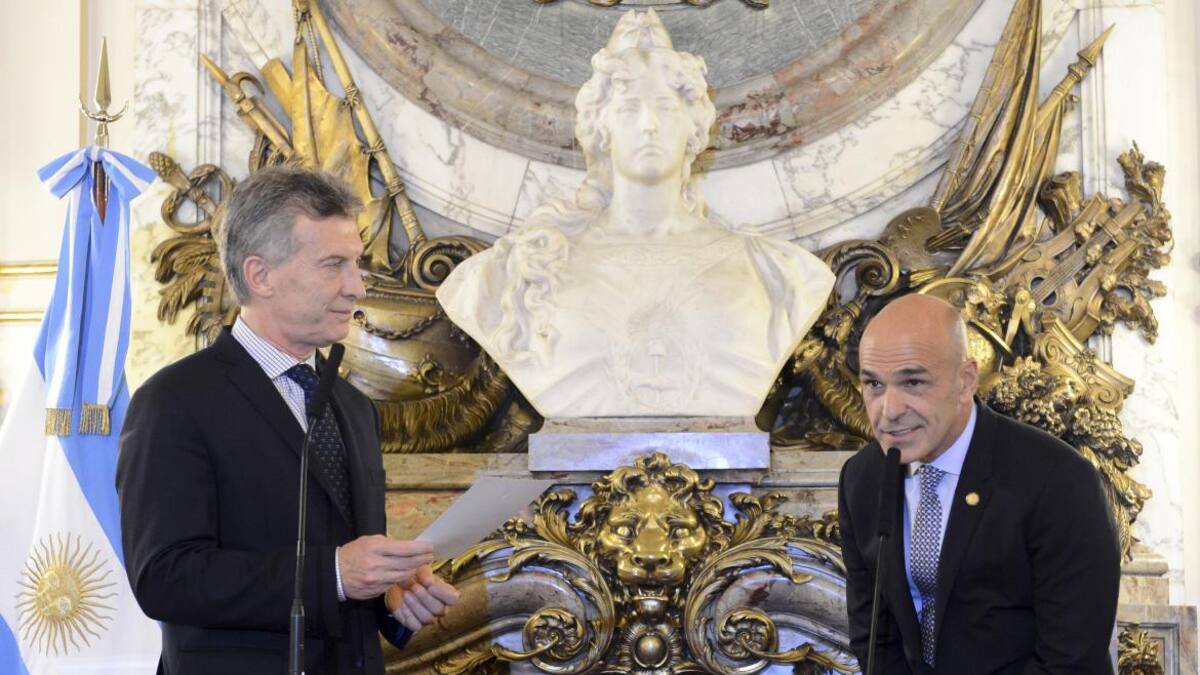 Mauricio Macri y Gustavo Arribas, AGENCIA NA