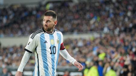 Lionel Messi, Selección Argentina. Foto: NA