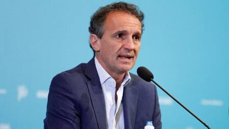 Gabriel Katopodis, ministro de Obras Públicas, NA.