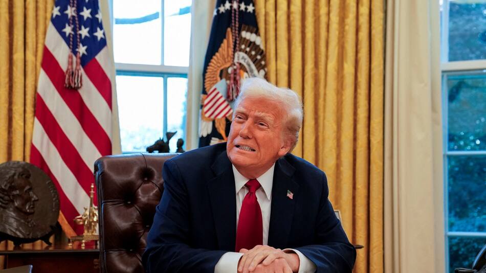 Donald Trump, presidente de Estados Unidos. Foto: Reuters/Elizabeth Frantz