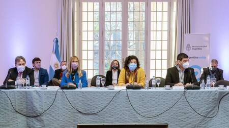 La ministra Carla Vizzotti encabezó la reunion del COFESA, NA