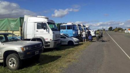 Paro de camiones, faltante de gasoil, NA