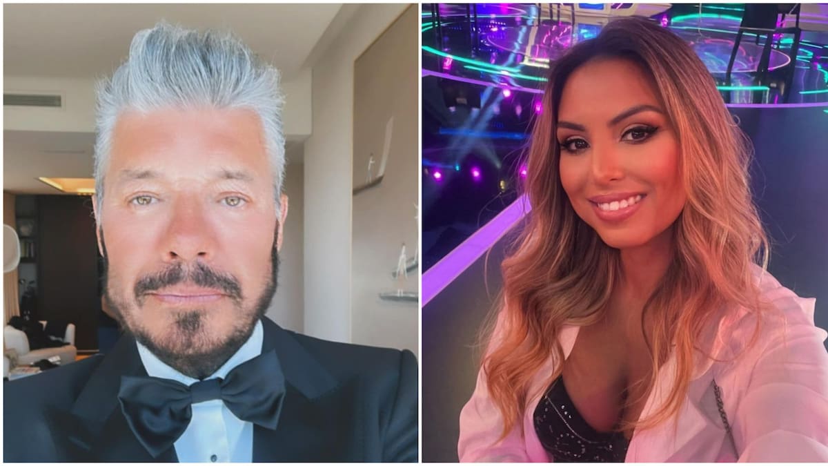 Marcelo Tinelli y Candela Lecce. Fotos: Instagram.
