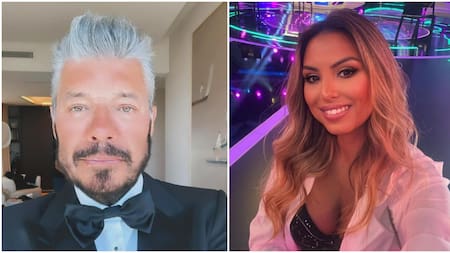 Marcelo Tinelli y Candela Lecce. Fotos: Instagram.