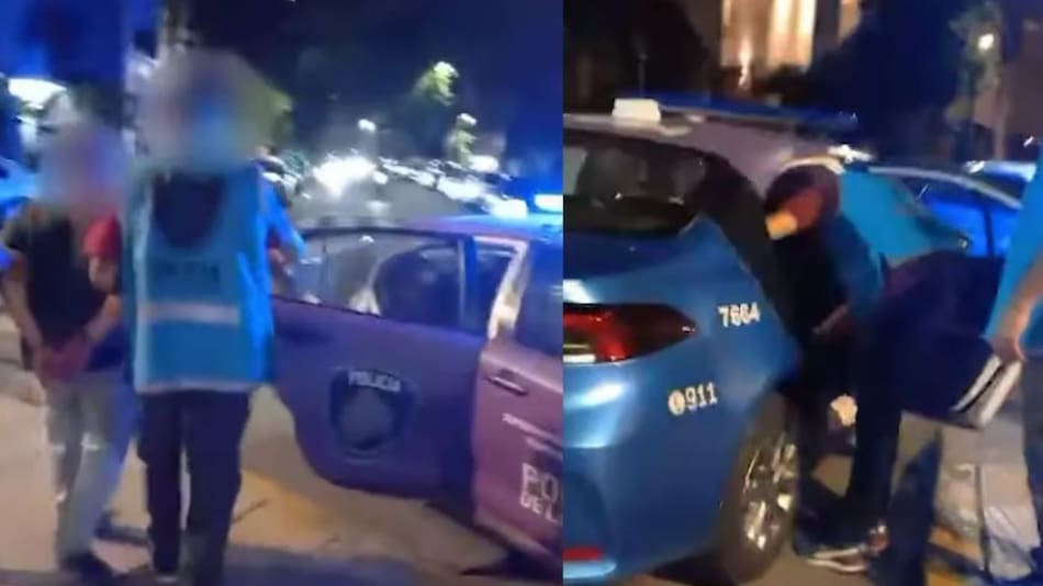 Psiquiatra detenido en Belgrano. Foto: Policía de la Ciudad.