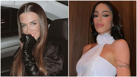 Camila Homs y Tini Stoessel. Foto: Instagram.