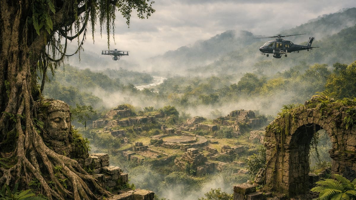 Nadie lo esperaba: el Amazonas escondía una gigantesca ciudad de 3.000 años de antigüedad, pero un láser reveló su secreto
