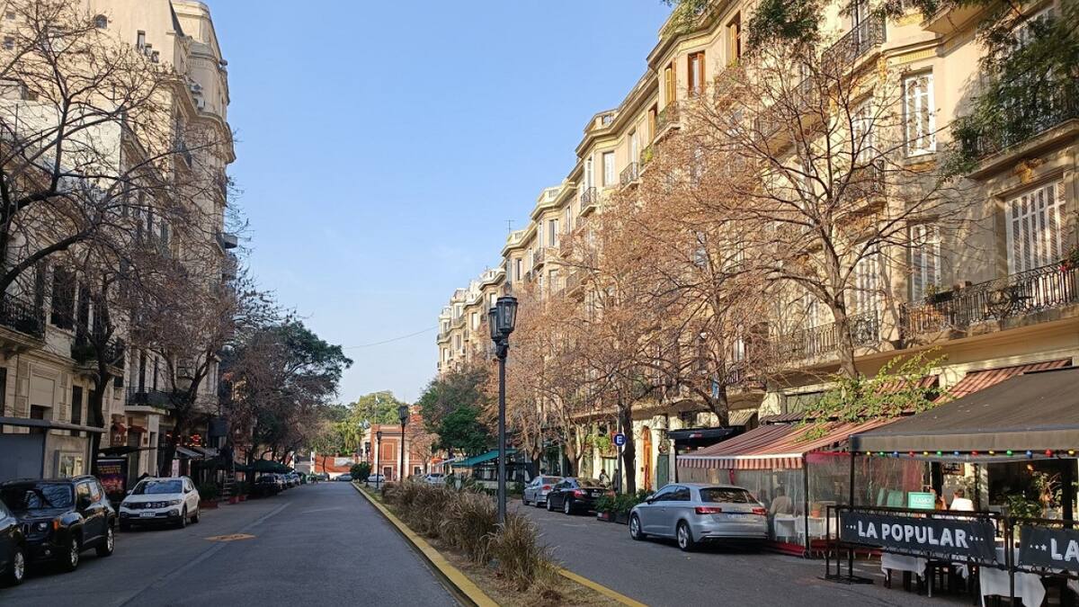 La avenida Caseros. Foto: X @BAInfraest