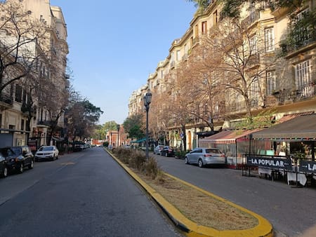 La avenida Caseros. Foto: X @BAInfraest