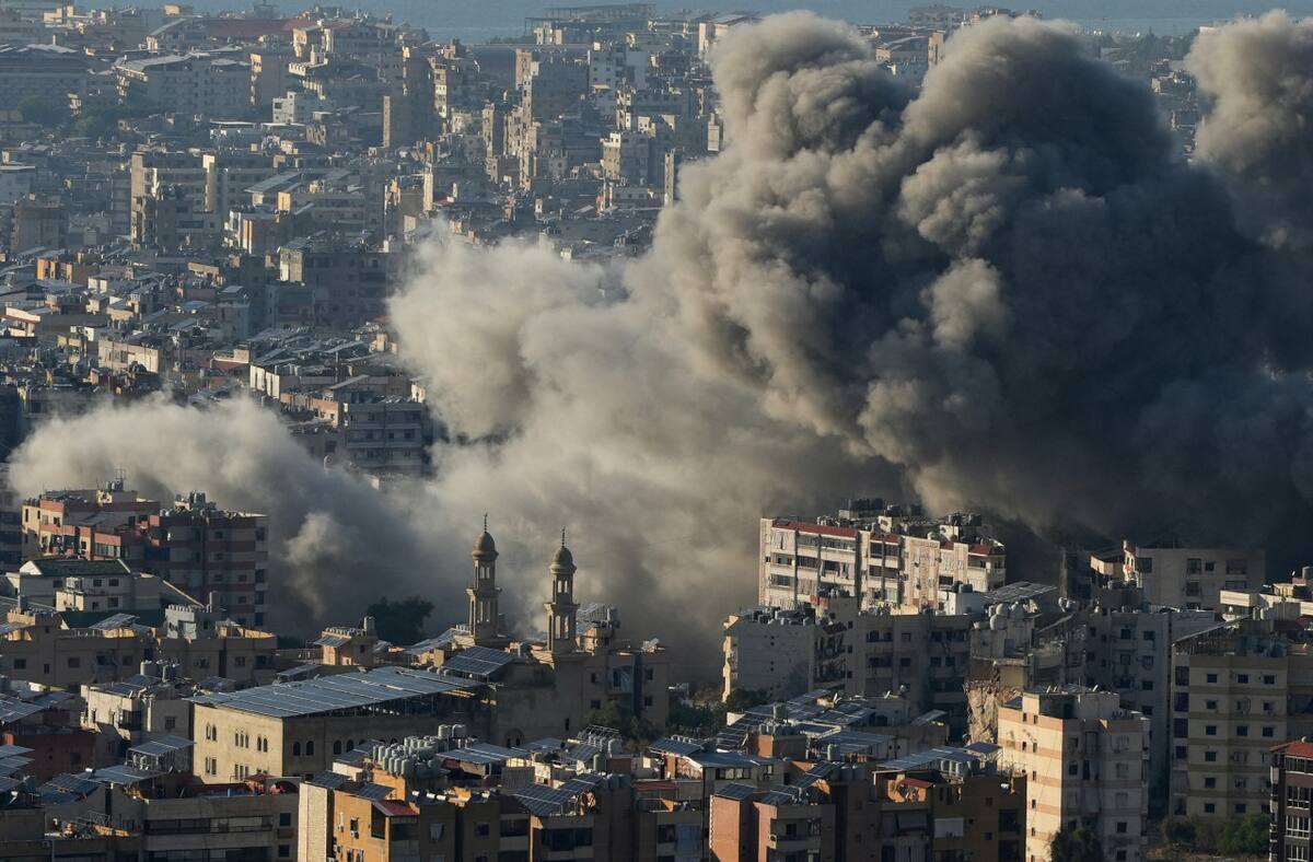 Ataques de Israel contra Hezbollah en el Líbano. Foto: Reuters.