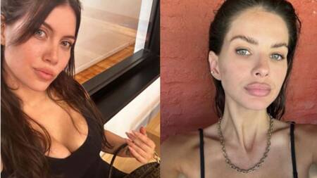 La China Suárez y Wanda Nara. Foto: Redes sociales