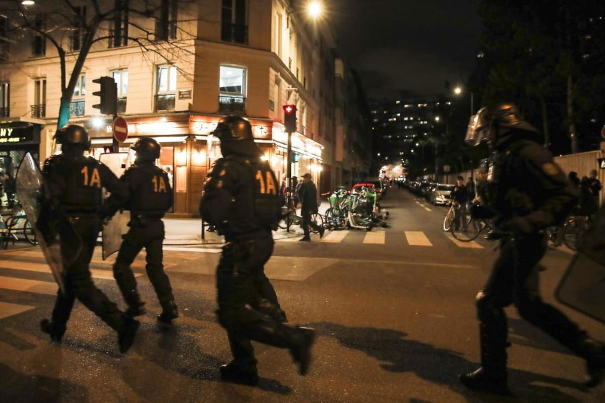 Huelgas y protestas en Francia. Foto: EFE