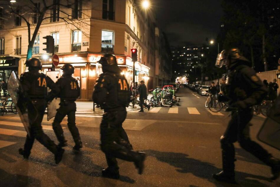 Huelgas y protestas en Francia. Foto: EFE