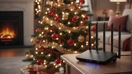 Insólito: cuál es el adorno de Navidad que hace interferencia con la señal de internet