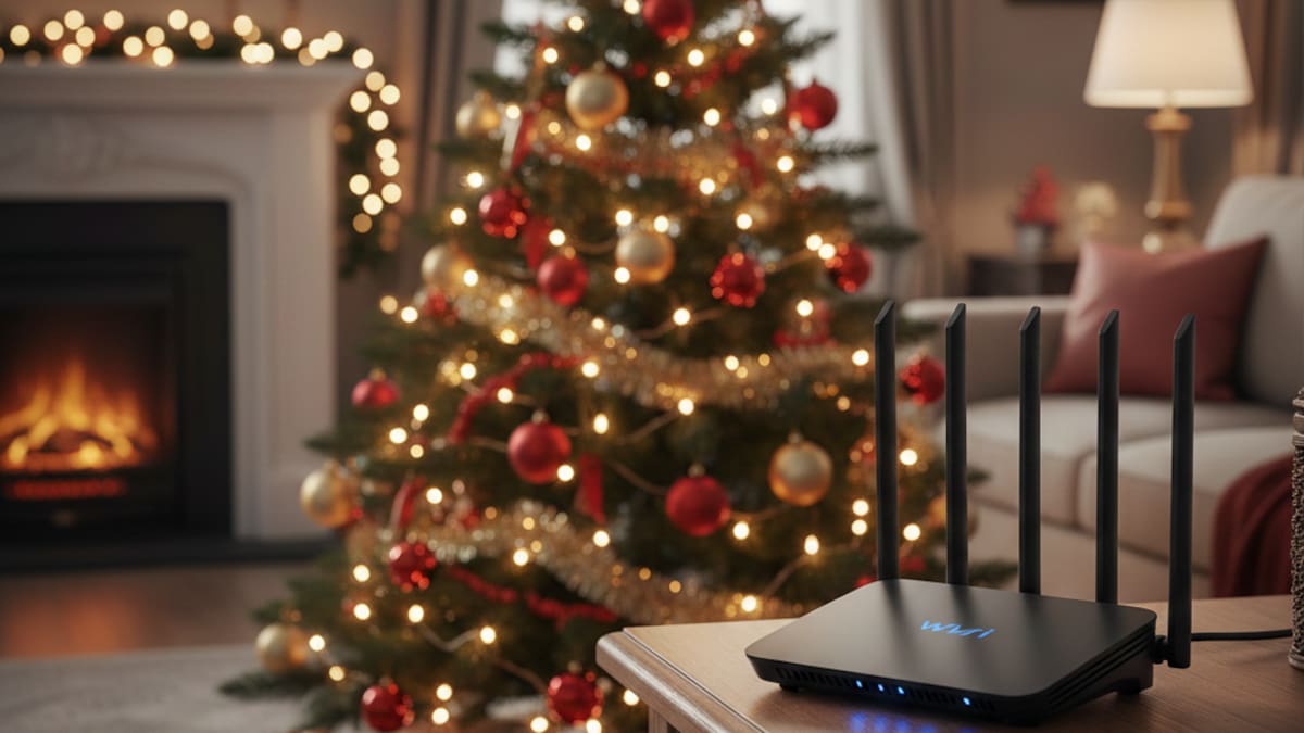 Insólito: cuál es el adorno de Navidad que hace interferencia con la señal de internet