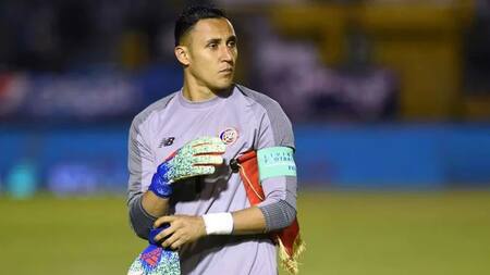 Keylor Navas puede llegar a San Lorenzo. Foto: NA.