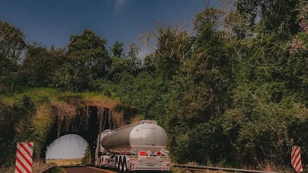 Ecoducto de la Ruta Nacional 101.