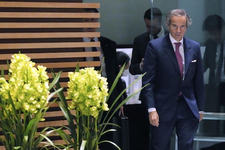 Director general de la OIEA, Rafael Grossi. Foto: EFE.