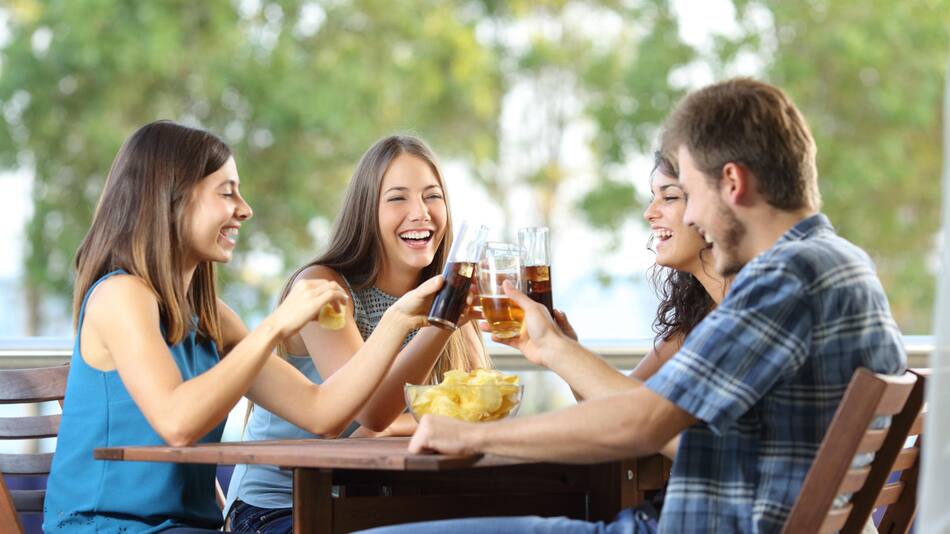 Amigos. Foto: Reuters, Alamy