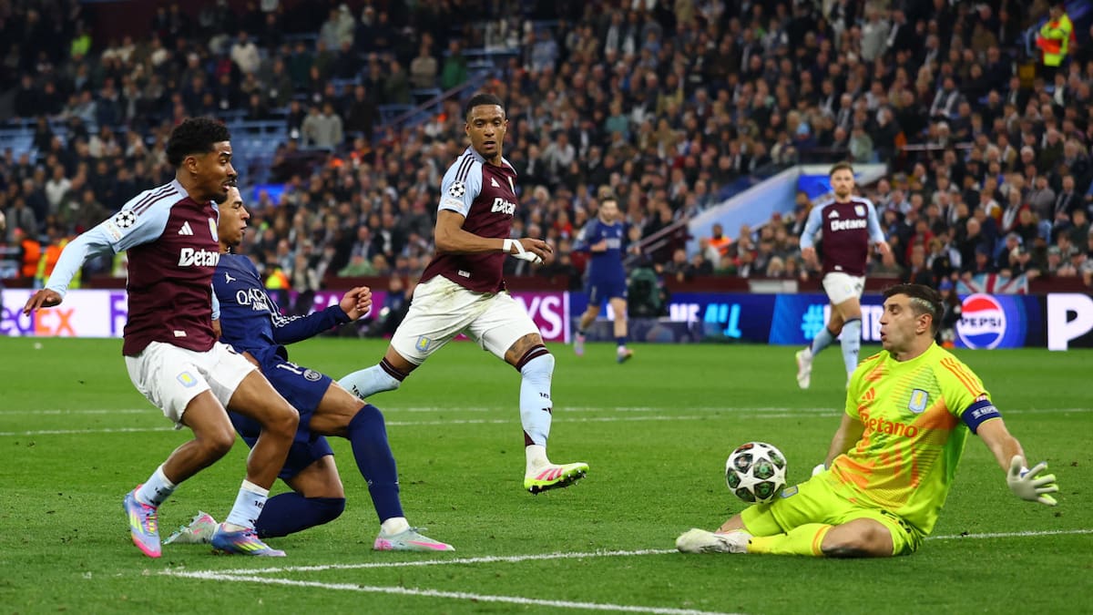 Champions League, Aston Villa vs. PSG. Foto: REUTERS.