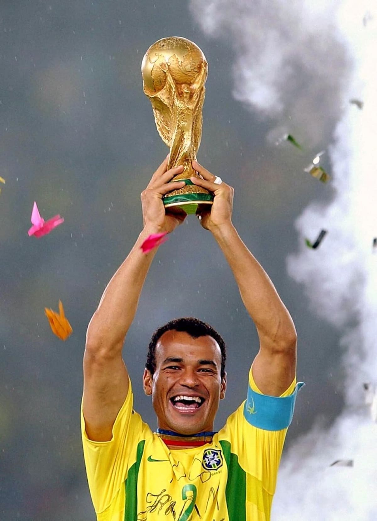 Cafú en el Mundial 2002.