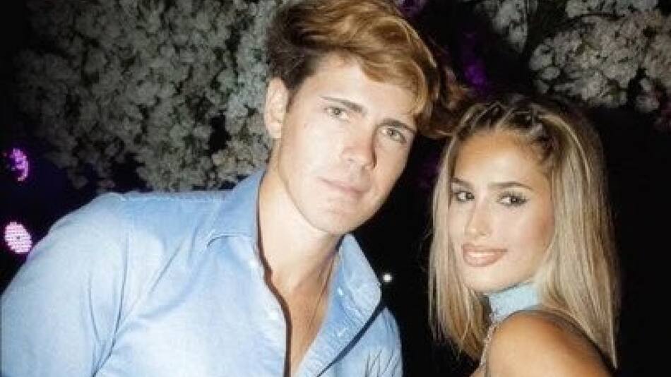 Marcos Ginocchio y Julieta Poggio. Foto: @telefaan