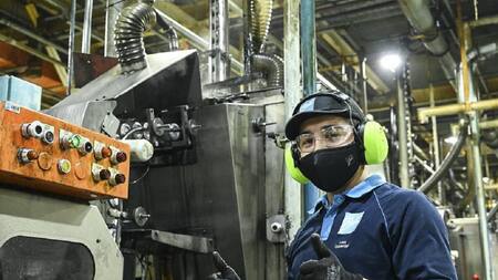 Fabrica Argentina, economia. Foto: NA.