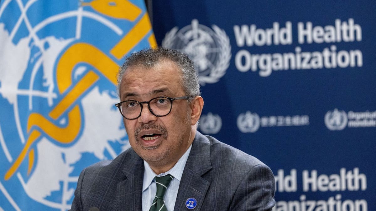 Tedros Adhanom Ghebreyesusen, director general de la OMS. Foto: Reuters.