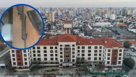 El hospital donde fue derivada la joven. Foto: NA