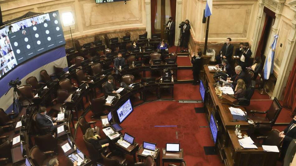 Sesión especial en Senado, AGENCIA NA