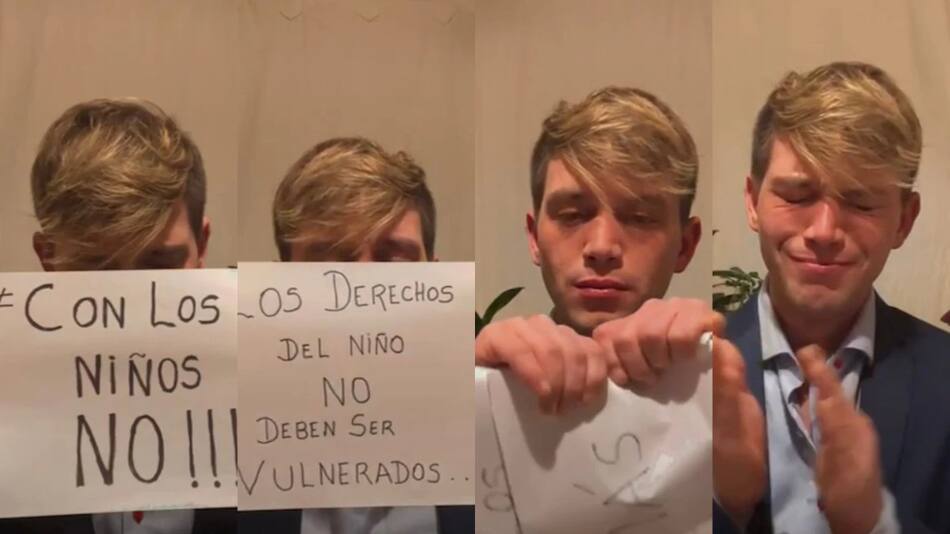 El vivo de Lucas Benvenuto. Foto: NA.