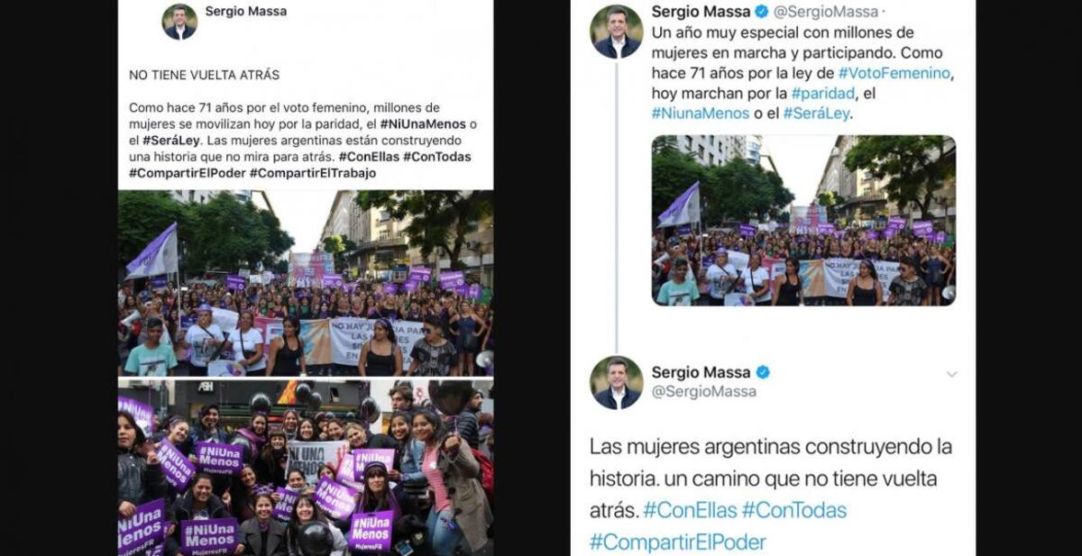 Sergio Massa - Mujeres argentinas