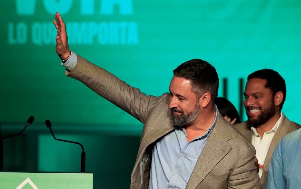 Santiago Abascal, líder de VOX. Foto: Reuters.