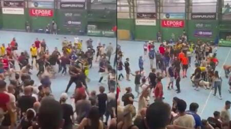 Batalla campal tras el descenso de Camioneros en futsal