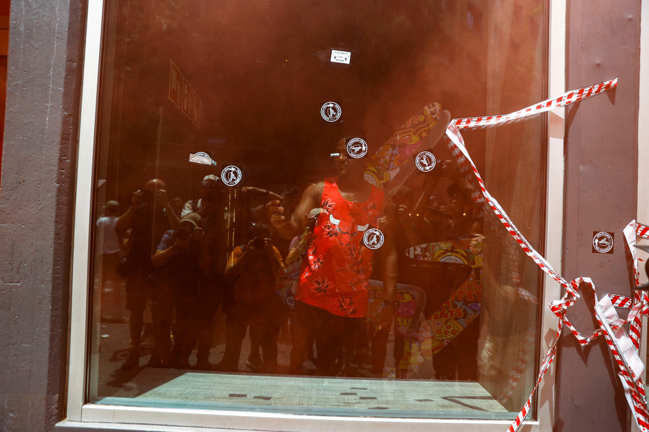 El movimiento antiturismo en Barcelona. Foto: Reuters/Bruna Casas