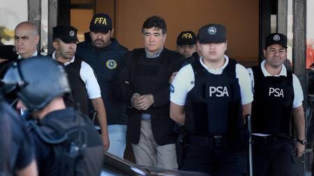 Traslado de Carlos Zannini a Comodoro Py