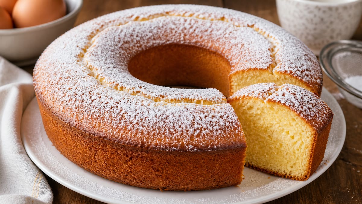 La torta italiana que se convirtió en una de las más elegidas para la merienda: cómo hacer la ciambella y qué ingredientes lleva
