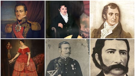 Próceres y sus hijos