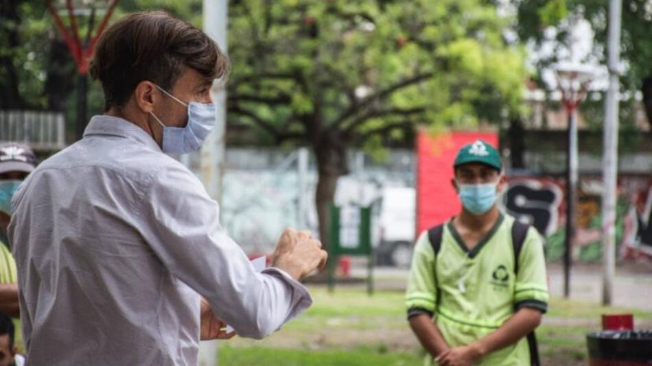 Lucas Ghi, intendente de Morón, foto NA