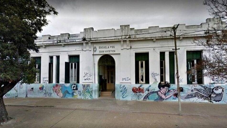 Sucedió en la Escuela N°55 de La Plata. Foto: NA.