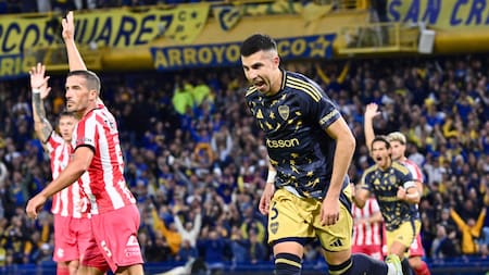 Rodrigo Battaglia, Boca Juniors vs Barracas Central. Foto: NA/Juan Floglia