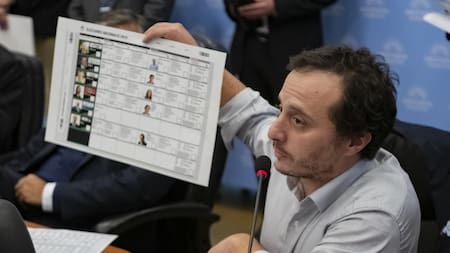 Director nacional electoral, Marcos Schiavi, NA