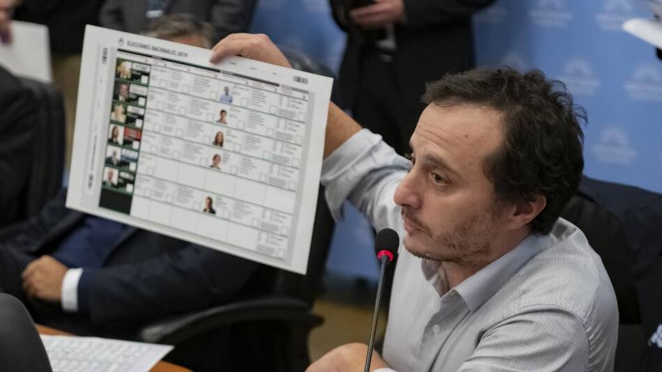 Director nacional electoral, Marcos Schiavi, NA