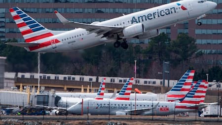Avión de American Airlines.