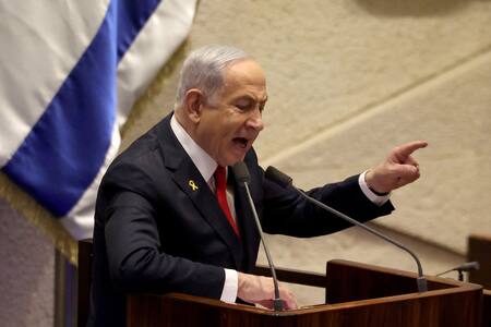 Benjamín Netanyahu, primer ministro de Israel. Foto: Reuters.