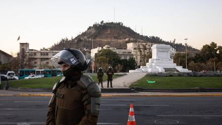 Carabineros. Foto: EFE.
