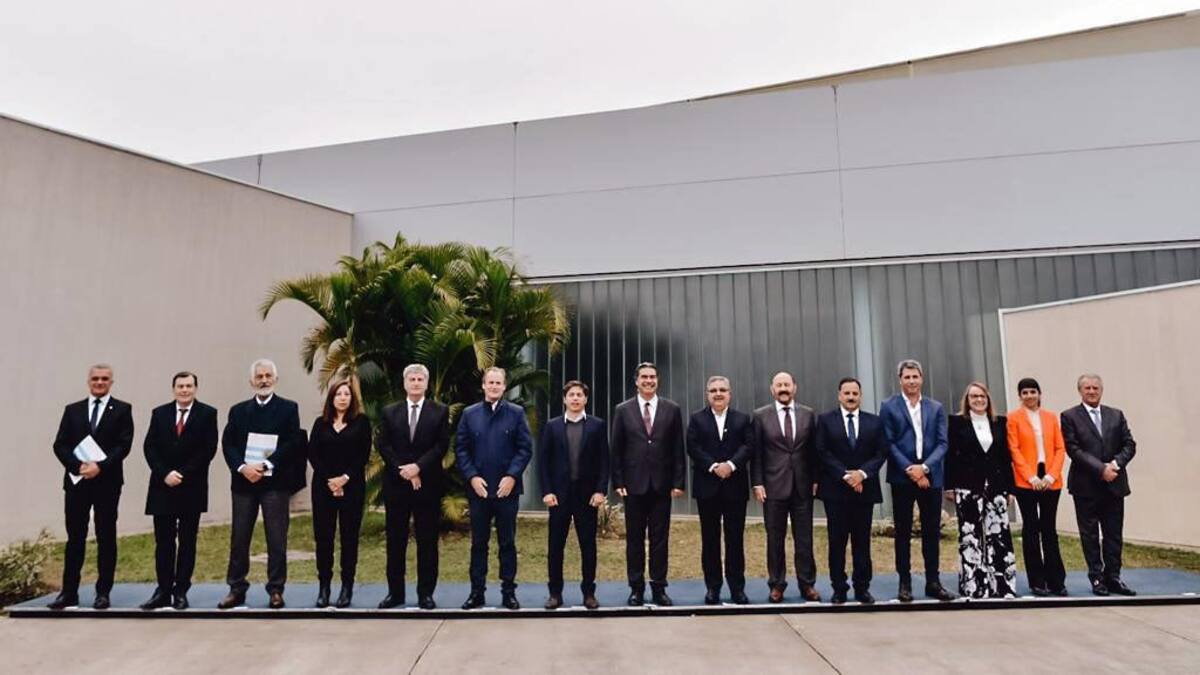 Liga de Gobernadores en Chaco. Foto: NA.