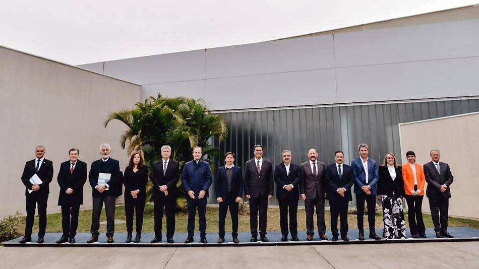 Liga de Gobernadores en Chaco. Foto: NA.